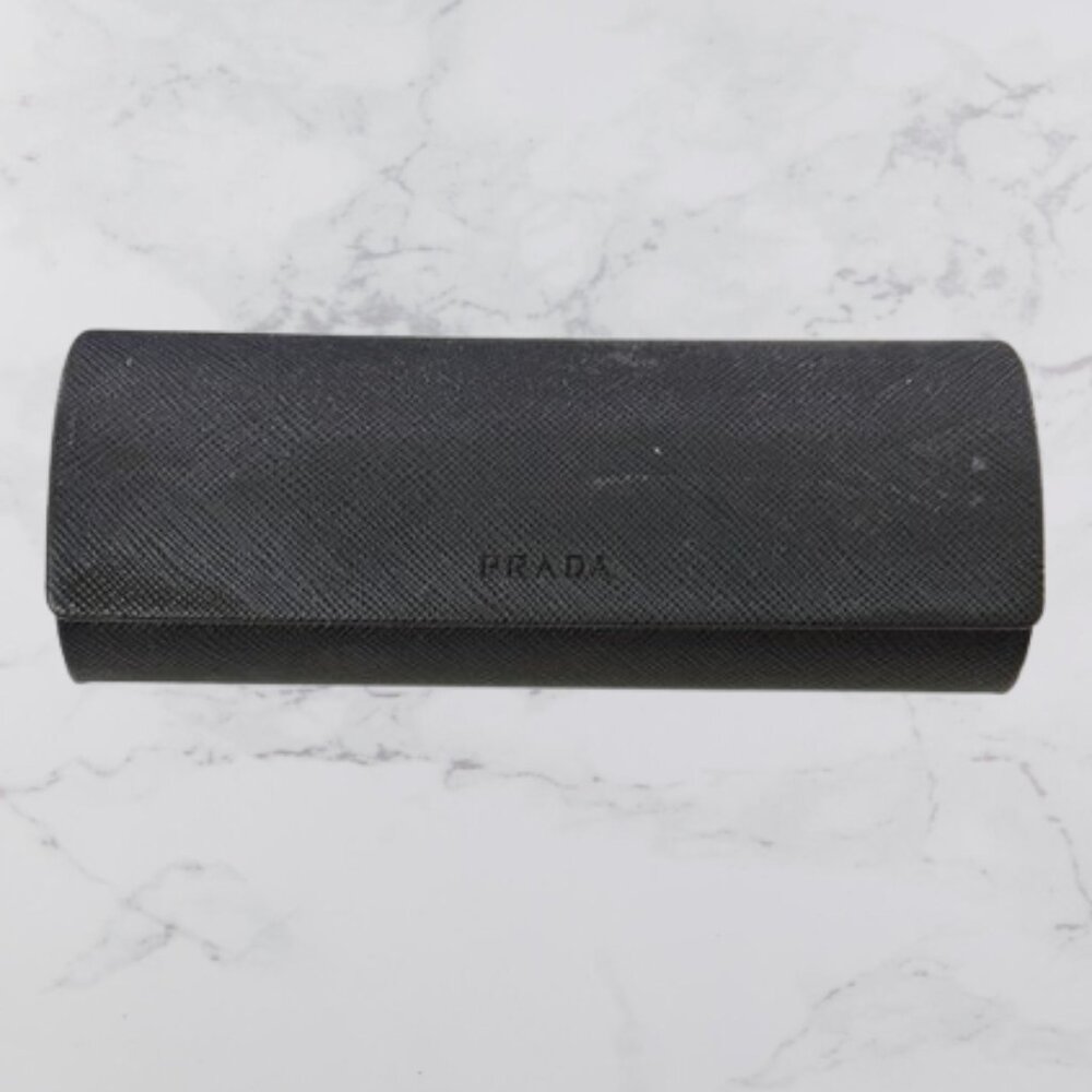Prada Tortoise Denim Authentic Eyeglass Case